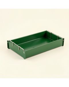 Dune Canyon Empty Under-Desk Cable Tray - Green (synthetic illustration; no displayed measurements)