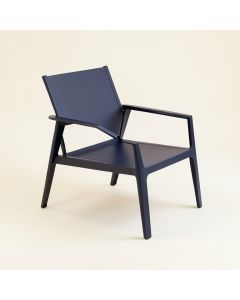 Wren Canyon Outdoor Lounge Chair - Navy (synthetic illustration; no displayed measurements)