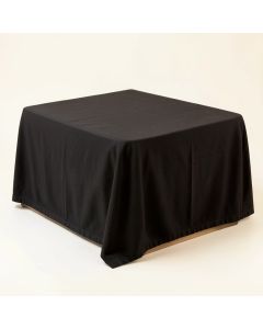 Lake Branch Flat Bed Sheet - Black (synthetic illustration; no displayed measurements)