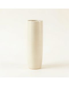 Field Canyon Empty Decorative Vase - Cream (synthetic illustration; no displayed measurements)