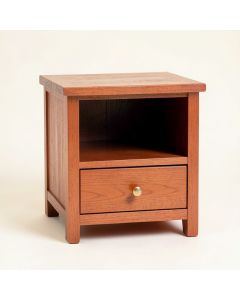 Clay Bend Nightstand - Terracotta (synthetic illustration; no displayed measurements)