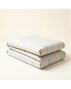Mellanni Striped Bed Sheet Set (synthetic illustration; no displayed measurements)