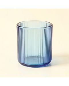 Vale Arc Empty Candle Holder - Blue (synthetic illustration; no displayed measurements)
