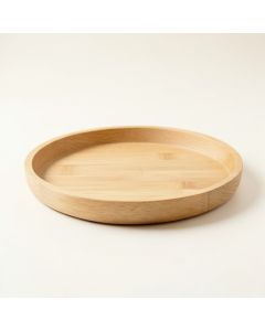 Sage Branch Serving Tray - Beige (synthetic illustration; no displayed measurements)