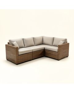 Aiddan Patio Sectional With Cushions (synthetic illustration; no displayed measurements)