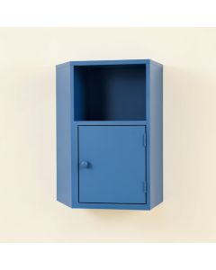 River Bluff Wall-Mounted Entry Cabinet - Blue (synthetic illustration; no displayed measurements)