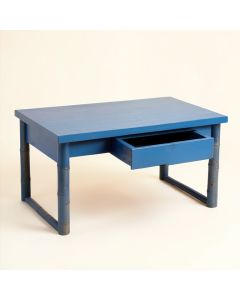 Dawn Dale Empty Workshop Workbench - Blue (synthetic illustration; no displayed measurements)
