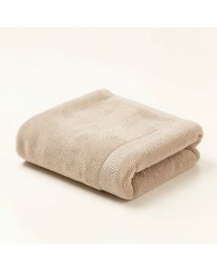 Spruce Edge Bath Towel - Beige (synthetic illustration; no displayed measurements)