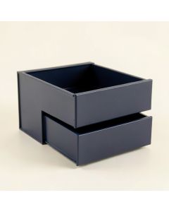 Ash Edge Under-Desk Drawer Unit - Navy (synthetic illustration; no displayed measurements)