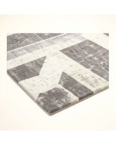 Aniston Shag Gray/White Rug (synthetic illustration; no displayed measurements)