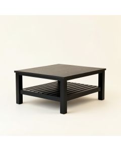 Field Field Coffee Table - Black (synthetic illustration; no displayed measurements)