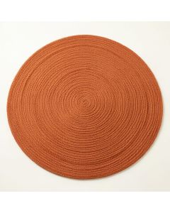 Briar Bridge Round Area Rug - Terracotta (synthetic illustration; no displayed measurements)