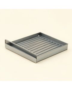 Meadow Falls Empty Under-Desk Cable Tray - Gray (synthetic illustration; no displayed measurements)