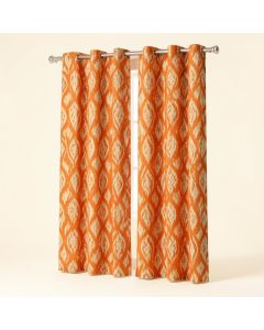 Ambesonne Ikat 2 Panel Curtain Set (synthetic illustration; no displayed measurements)