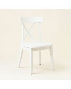 Stone Dell Dining Chair - White (synthetic illustration; no displayed measurements)