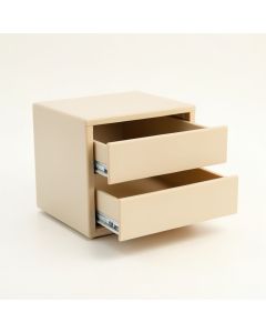 Field Dell Small-Parts Storage Drawer Cabinet - Beige (synthetic illustration; no displayed measurements)