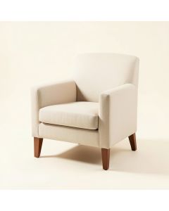 Clayburgh Arm Chair In Clear (synthetic illustration; no displayed measurements)