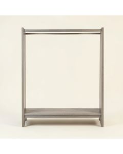 Cove Bridge Empty Garment Rack - Gray (synthetic illustration; no displayed measurements)