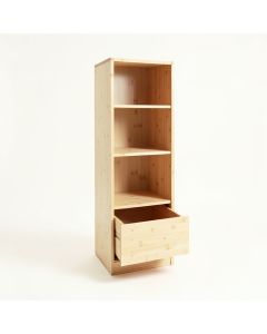 Holly Crest Narrow Cubby Tower - Ivory (synthetic illustration; no displayed measurements)