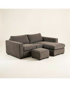 Paramount 102 '' Wide Sofa & Chaise (synthetic illustration; no displayed measurements)