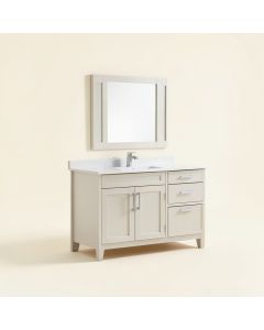 Aleta 60 '' Double Bathroom Vanity Set (synthetic illustration; no displayed measurements)