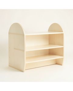 Harbor Dell Desktop Shelving Unit - Ivory (synthetic illustration; no displayed measurements)