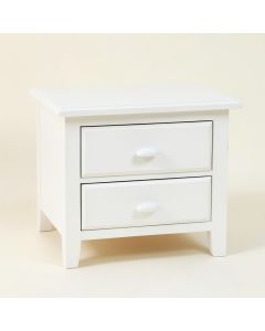 Field Canyon Nightstand - White (synthetic illustration; no displayed measurements)