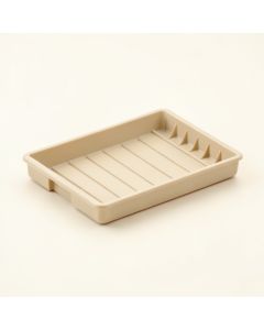 Reed Bluff Empty Under-Desk Cable Tray - Beige (synthetic illustration; no displayed measurements)