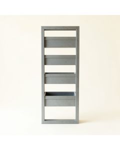 Dawn Bend Empty Vertical Garden Frame - Gray (synthetic illustration; no displayed measurements)
