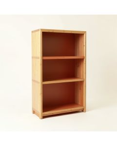 Vale Crest Freestanding Bookcase - Terracotta (synthetic illustration; no displayed measurements)