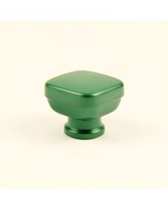 Clay Crest Cabinet Knob Without Packaging - Green (synthetic illustration; no displayed measurements)