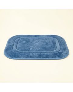Slate Arc Bath Mat - Blue (synthetic illustration; no displayed measurements)