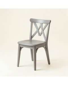 Field Branch Dining Chair - Gray (synthetic illustration; no displayed measurements)