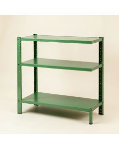 Aspen Crest Empty Seed-Starting Shelving Unit Without Lights - Green (synthetic illustration; no displayed measurements)