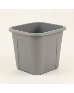 Dwba Cross Stainless Steel Hamper Laundry Basket With Removable Bag (synthetic illustration; no displayed measurements)