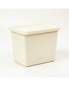 Rowan Branch Closed Outdoor Storage Box - Cream (synthetic illustration; no displayed measurements)