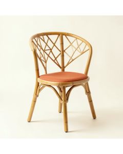 Willow Brook Dining Chair - Terracotta (synthetic illustration; no displayed measurements)