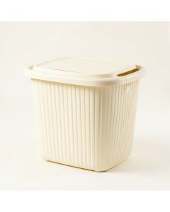 Holly Crest Laundry Hamper - Ivory (synthetic illustration; no displayed measurements)