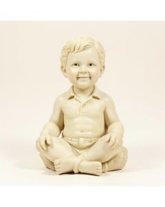 Rutz Boy Sitting Statue (synthetic illustration; no displayed measurements)