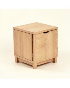 Gerardi 1 - Drawer Nightstand In Light Brown (synthetic illustration; no displayed measurements)