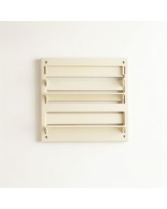 Slate Dale Empty Wall-Mounted Tool Organizer Panel - Ivory (synthetic illustration; no displayed measurements)