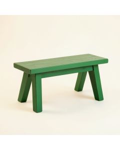 Moss Crest Indoor Bench - Green (synthetic illustration; no displayed measurements)