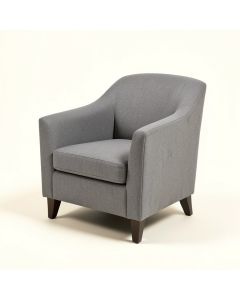 Angelene Upholstered Parsons Chair In Gray (synthetic illustration; no displayed measurements)