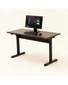 Computer Office Height Adjustable Gaming Desk (synthetic illustration; no displayed measurements)