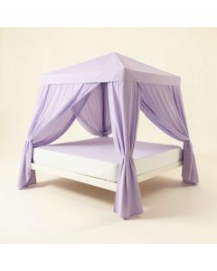Corringham Canopy Standard Bed (synthetic illustration; no displayed measurements)