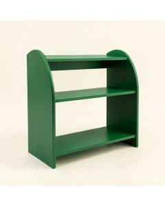 Aspen Fold Desktop Shelving Unit - Green (synthetic illustration; no displayed measurements)