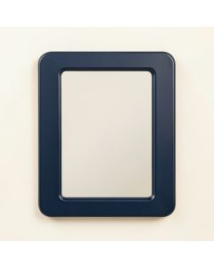 Lake Bend Framed Wall Mirror - Navy (synthetic illustration; no displayed measurements)