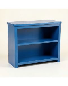 Field Branch Low Bookcase - Blue (synthetic illustration; no displayed measurements)