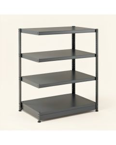 4 - Shelf Storage Cabinet (synthetic illustration; no displayed measurements)