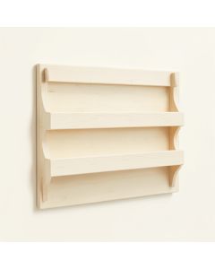 Juniper Canyon Empty Wall-Mounted Tool Organizer Panel - Ivory (synthetic illustration; no displayed measurements)